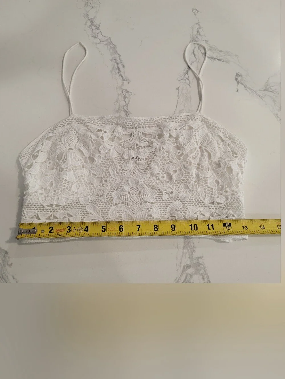 FP One White Lace Bralette Crop Top - Women Tops - Picture 6 of 6